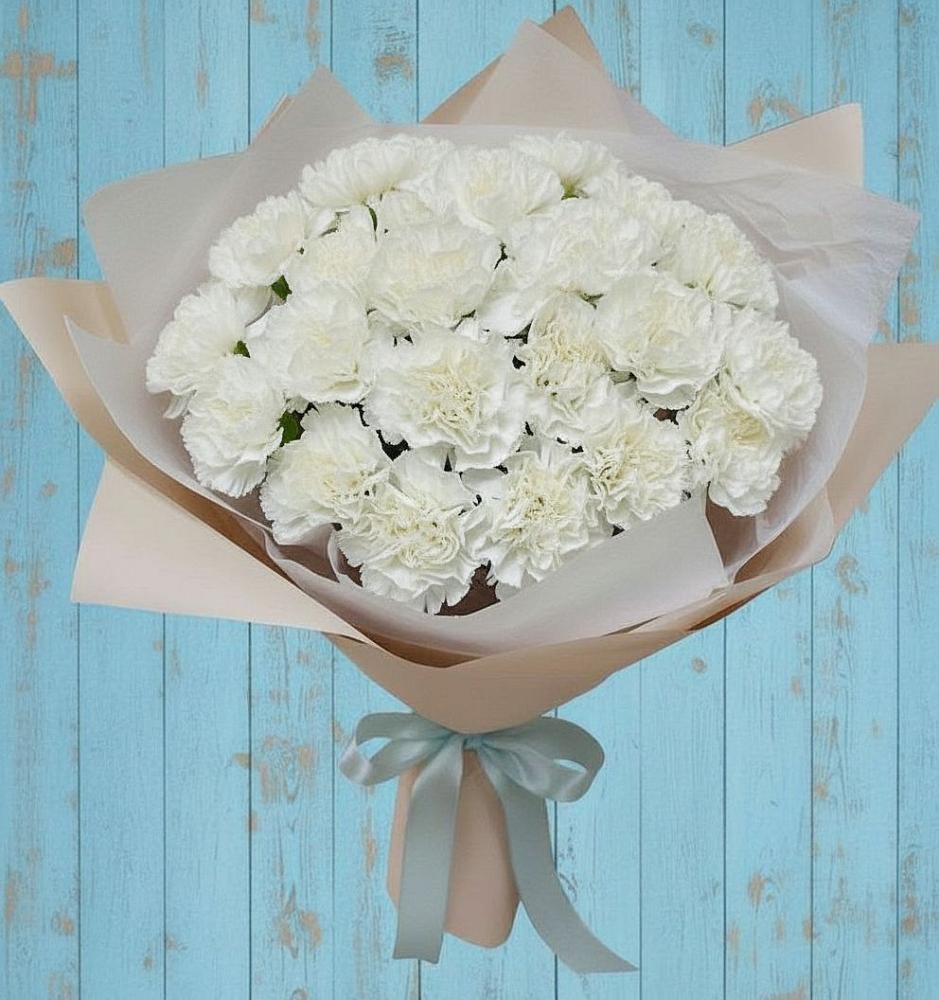 Букет цветов из: Гвоздики в Хоре