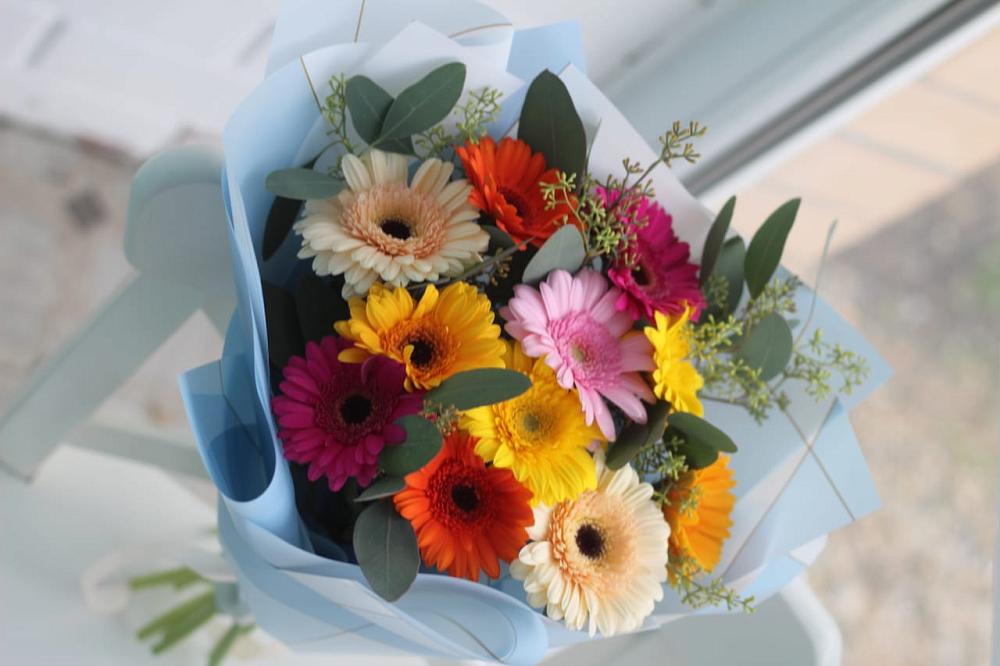 Букет цветов из: Герберы в Хоре