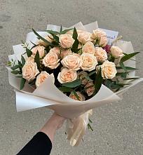 Букет Кремовые розы Латте #REPLACE_PRED# Хоре