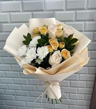 Букет цветов из:  Розы и Хризантемы в Хоре
