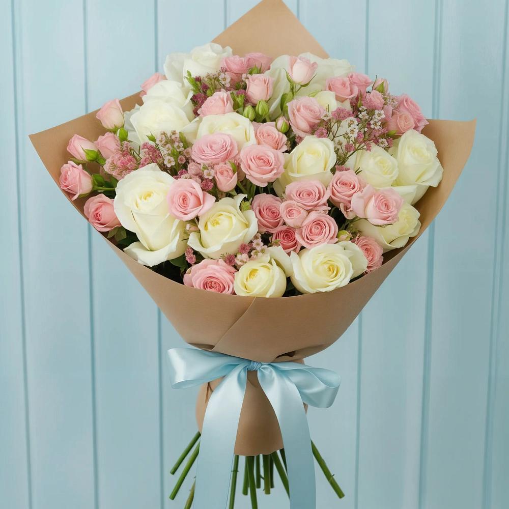 Букет цветов из: Розы в Хоре