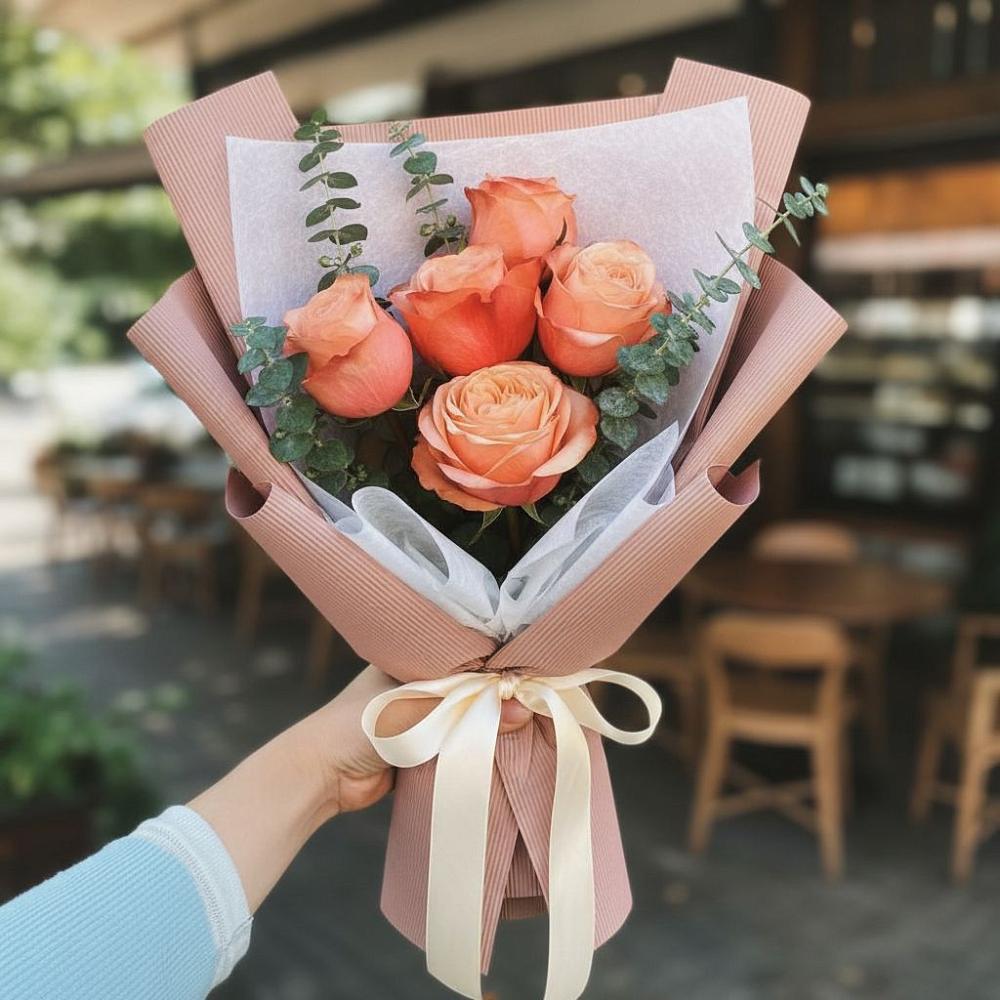 Букет цветов из: Розы в Хоре