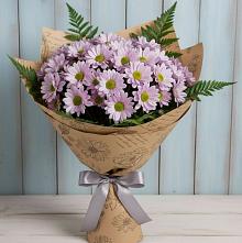 Букет цветов из:  Хризантемы в Хоре