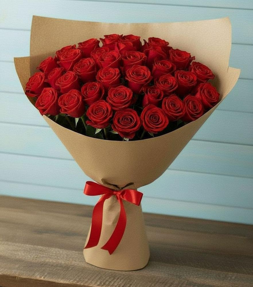 Букет Красные розы Милано в Хоре