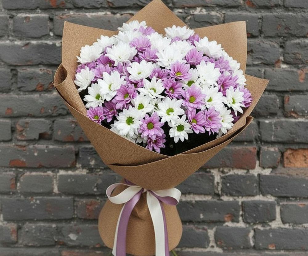 Букет цветов из: Хризантемы в Хоре