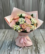 Букет цветов из:  Гвоздики, Розы и Хризантемы #REPLACE_PRED# Хоре