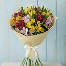 Букет цветов из:  Альстромерии в Хоре