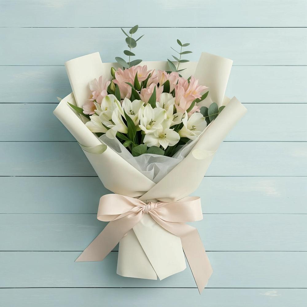 Букет цветов из: Альстромерии в Хоре