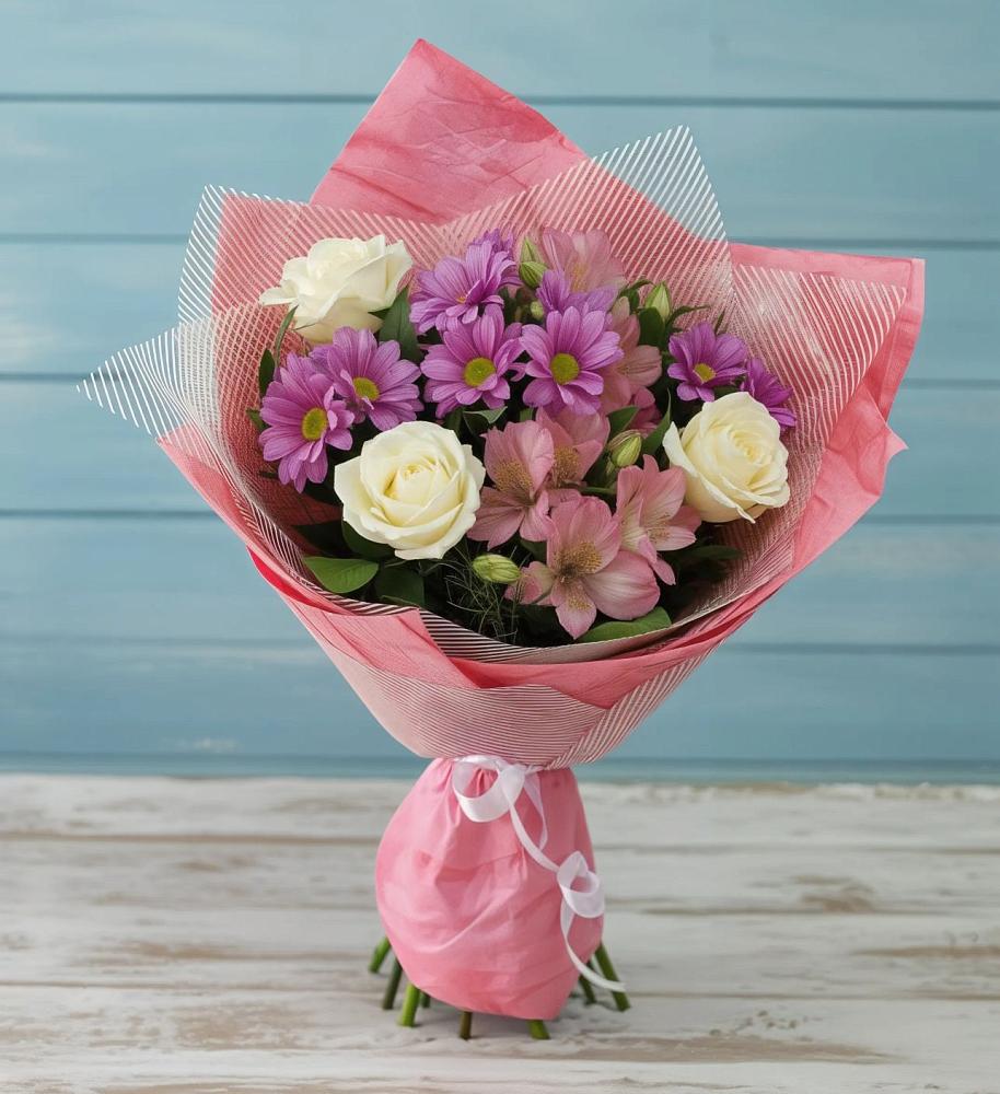 Букет цветов из: Герберы в Хоре