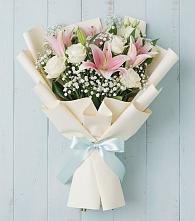 Букет цветов из:  Лилии #REPLACE_PRED# Хоре